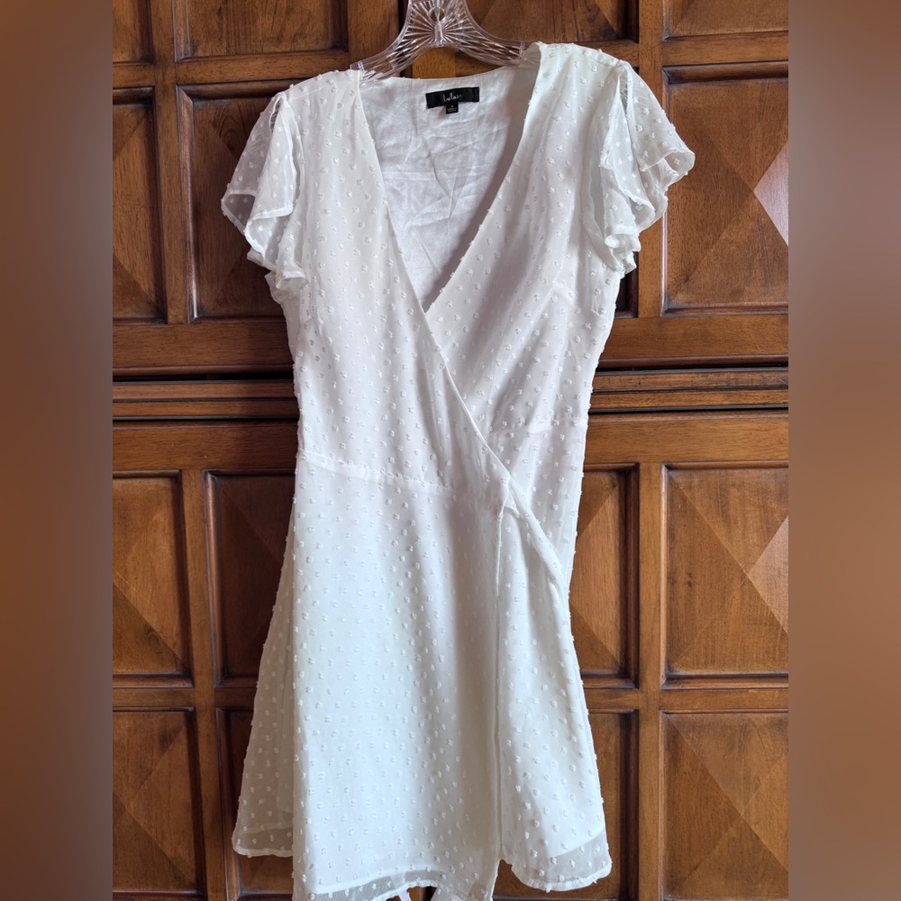 Lulu's White Mini Dress